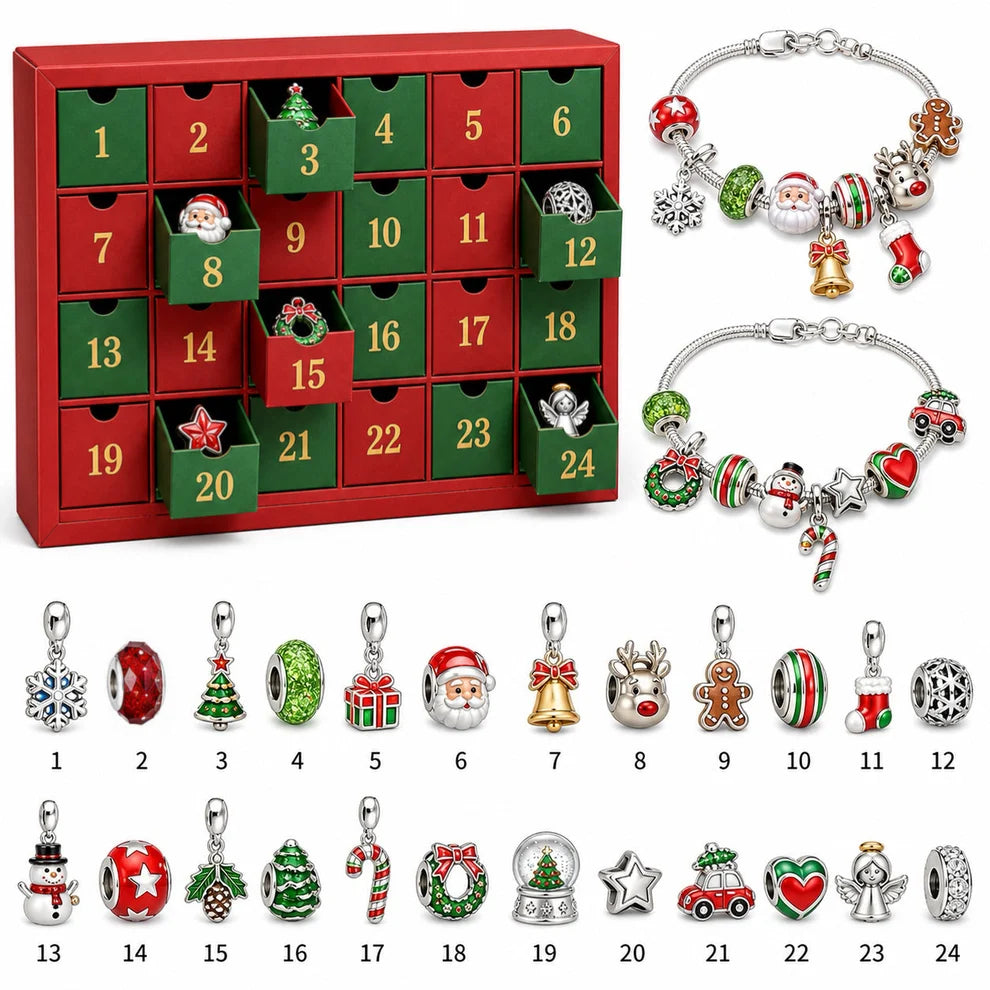 🎄 24 Days of Christmas Magic — Create Your Own Charm Bracelets!