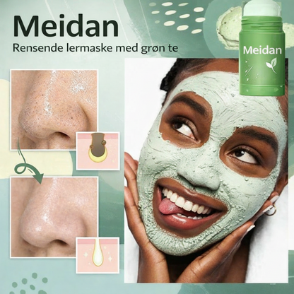Meidian™ - Fast ansigtsrens med grøn te til dyb porerens