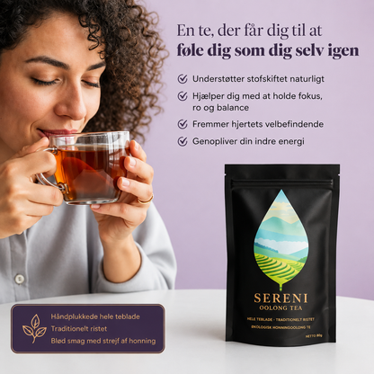 Sereni Oolong-te – hjælper med at sænke kolesterolniveauet på naturlig vis