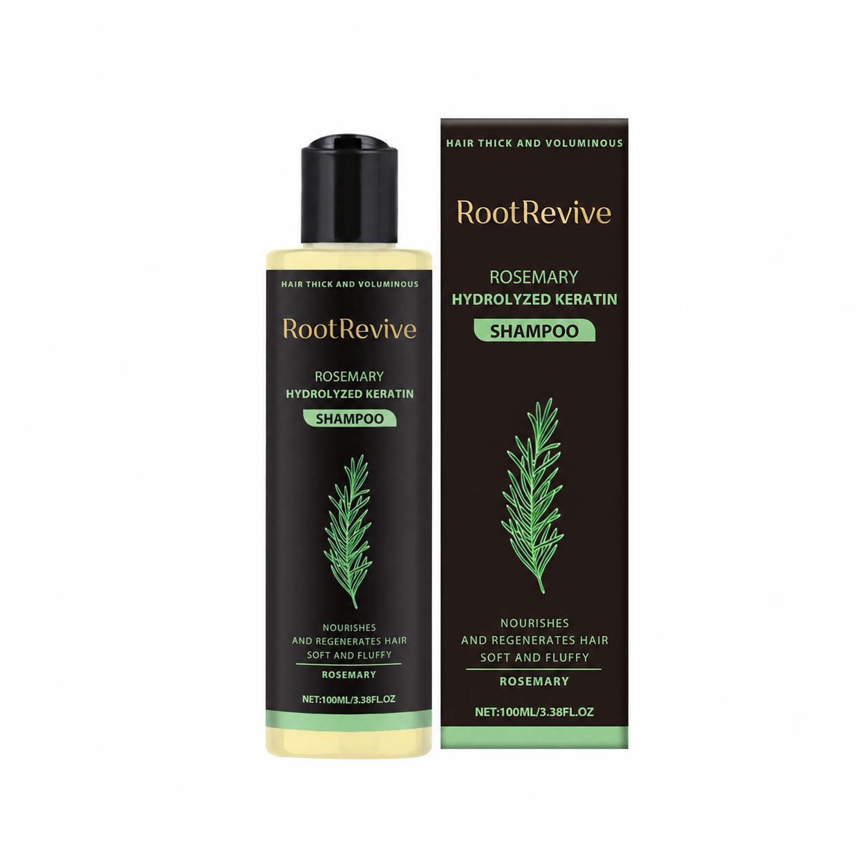 RootRevive™ Økologisk Rosmarinshampoo