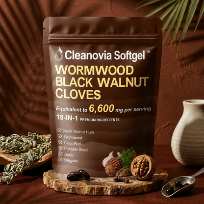 Cleanovia Softgel™ | Bekæmp parasitter og genopret tarmbalancen på blot 7 dage