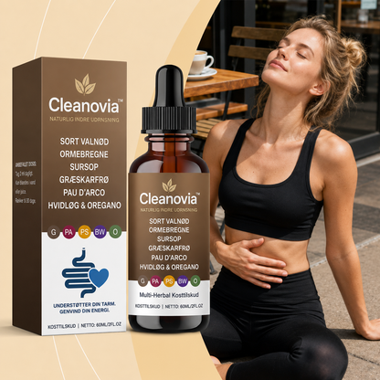 Cleanovia™ -  Fjern parasitter og få en flad mave på bare 7 dage