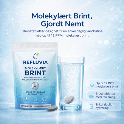 Refluvia™ |  Skab balance i fordøjelsen og genvind din energi med optimal cellehydrering
