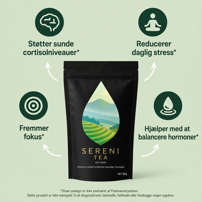 Sereni Oolong-te – hjælper med at sænke kolesterolniveauet på naturlig vis