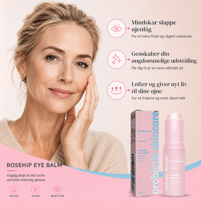 West & Month Øjenbalsam med hyben - Få op til 87 % fastere og løftede øjenlåg på blot 2 timer
