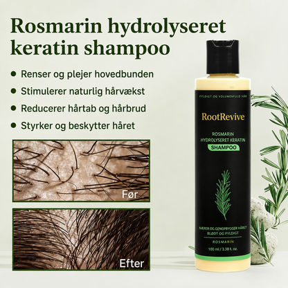 RootRevive™ Økologisk Rosmarinshampoo
