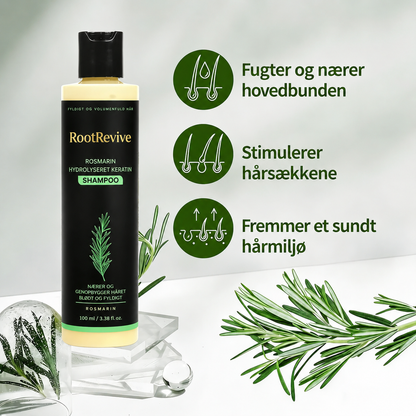 RootRevive™ Økologisk Rosmarinshampoo