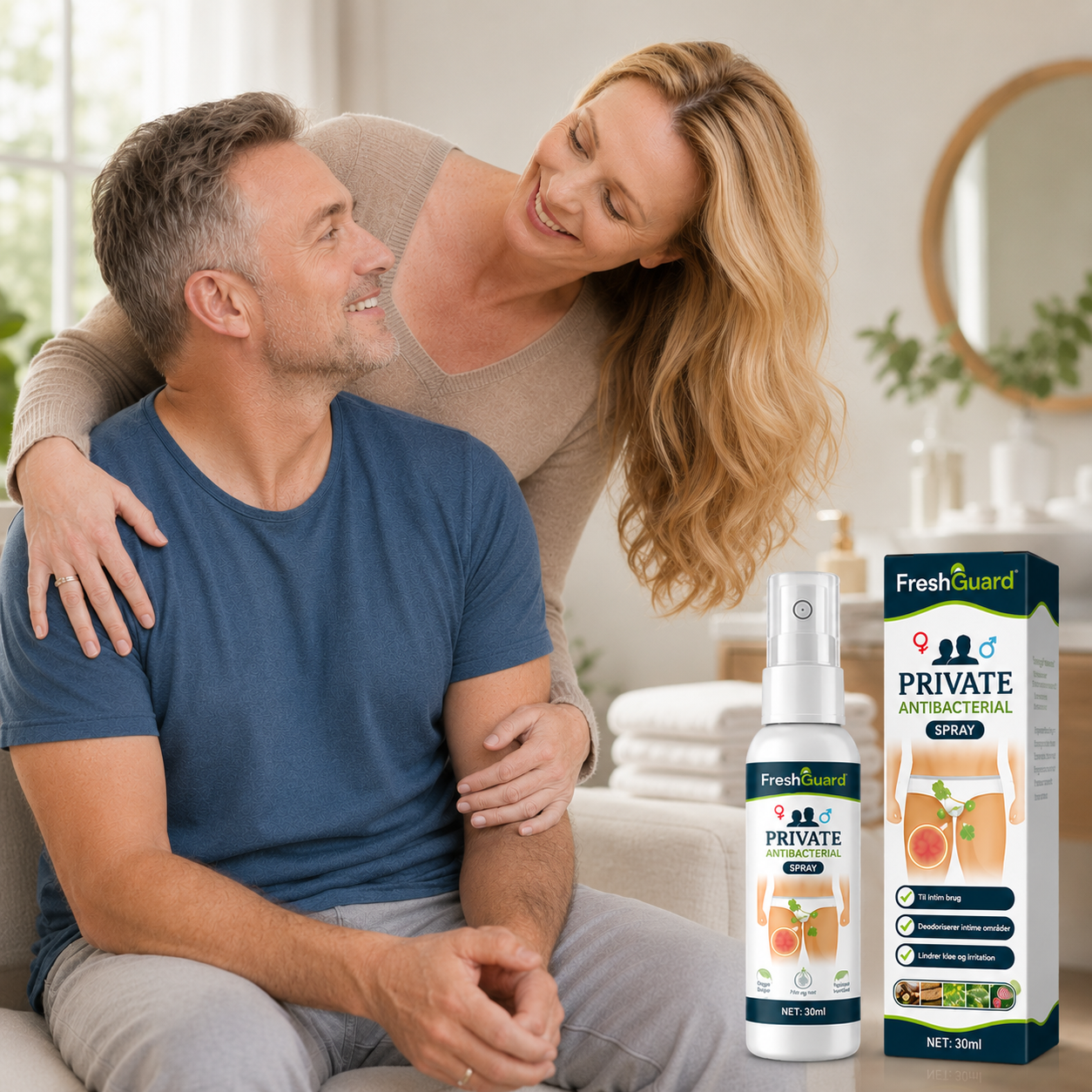 FreshGuard™ Intimplejespray