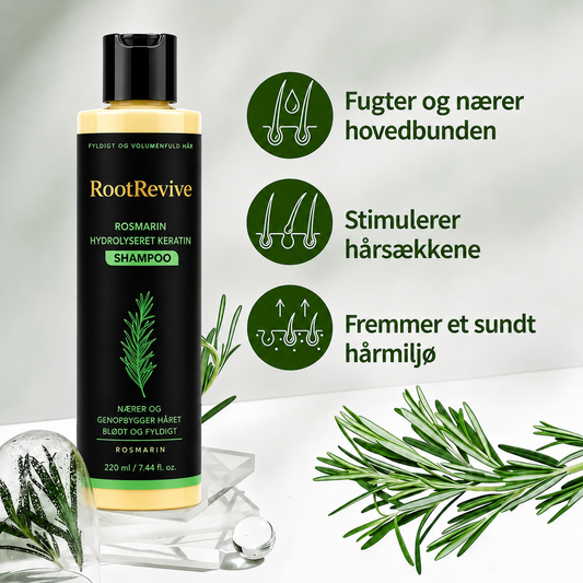 RootRevive™ Økologisk Rosmarinshampoo 220ml