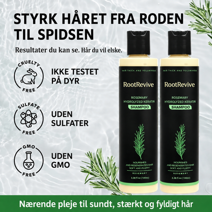 RootRevive™ Økologisk Rosmarinshampoo