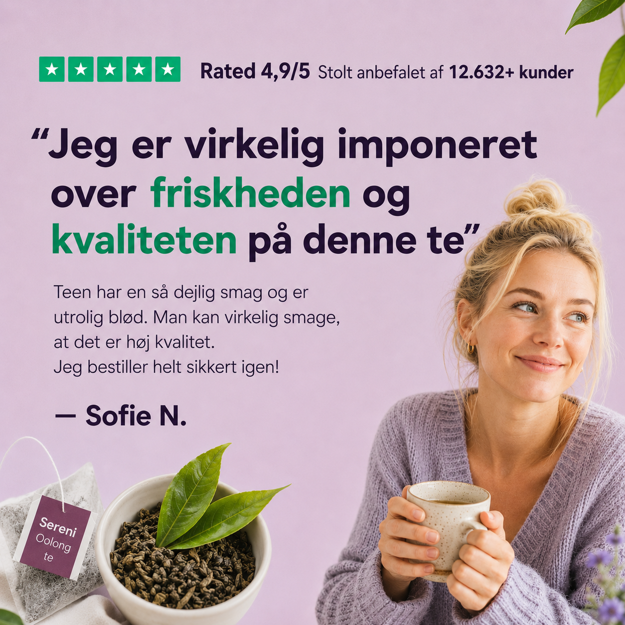 Sereni Oolong-te – hjælper med at sænke kolesterolniveauet på naturlig vis