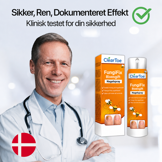 ClearToe™ svampespray | 99 % af neglesvampen væk på 7 dage!