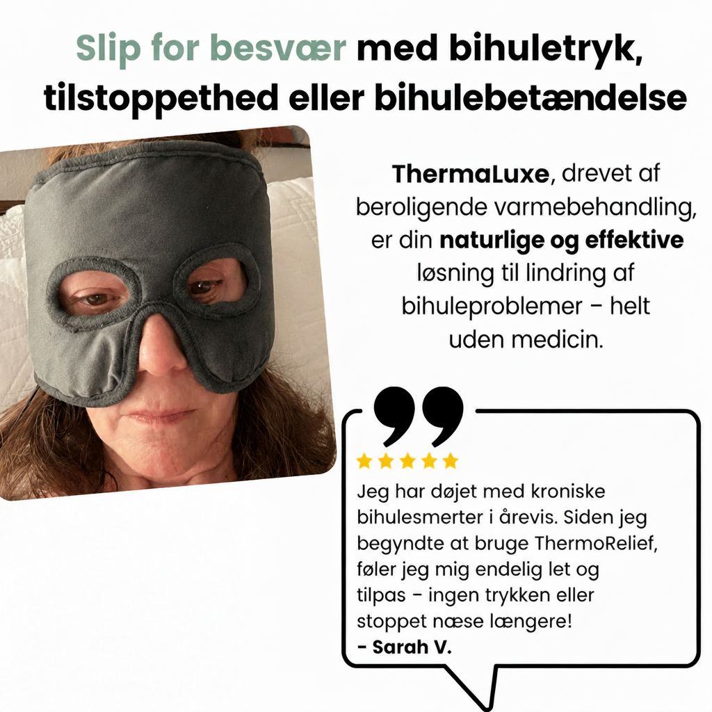 ThermaLuxe™ Maske | Lindrer din tilstoppede næse med op til 90 % på bare 10 minutter