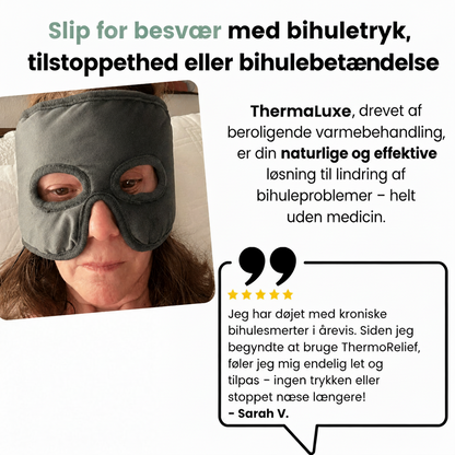 ThermaLuxe™ Maske | Lindrer din tilstoppede næse med op til 90 % på bare 10 minutter