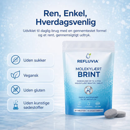 Refluvia™ |  Skab balance i fordøjelsen og genvind din energi med optimal cellehydrering