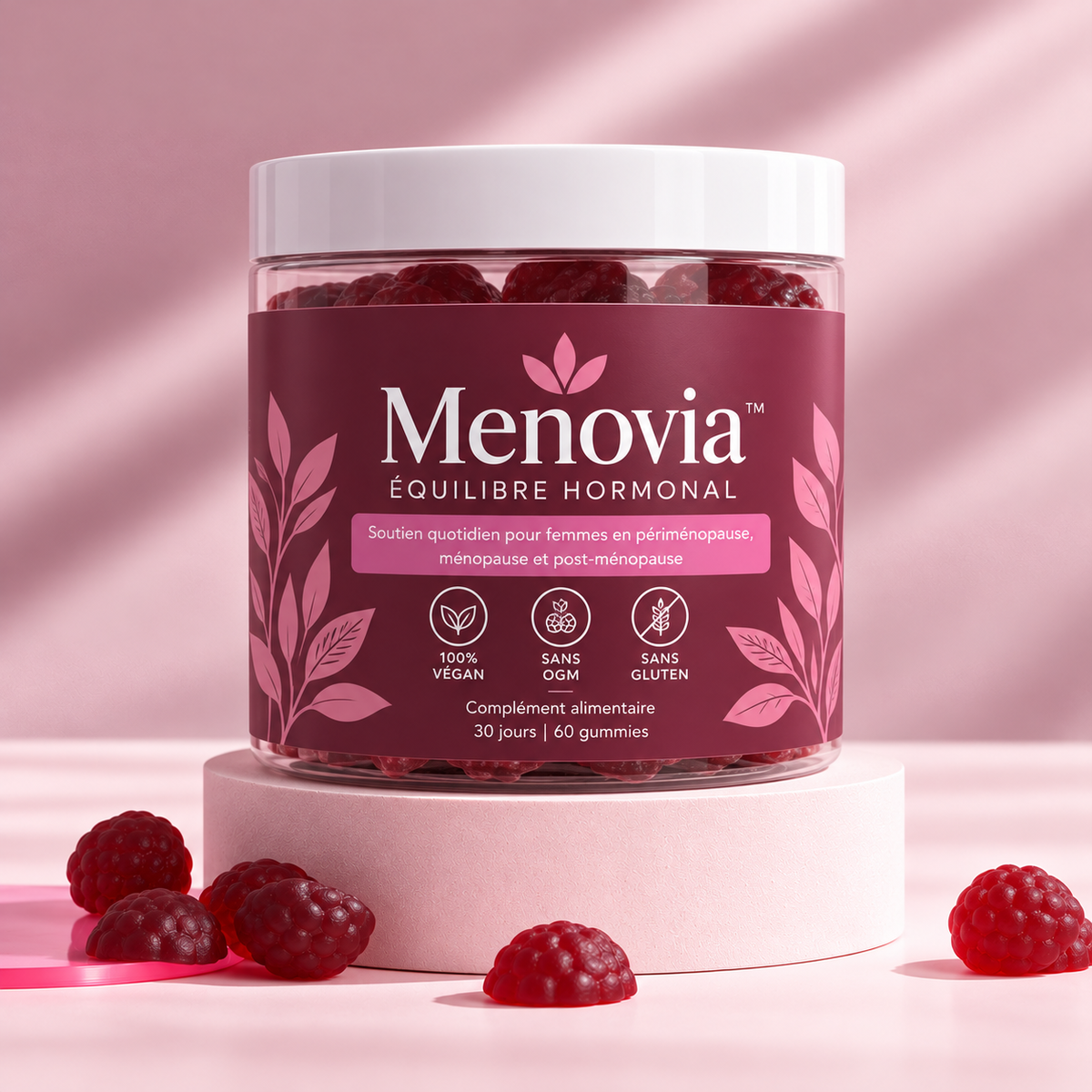 Menovia™ - Équilibre Hormonal  - Hormonal Balance Gummies