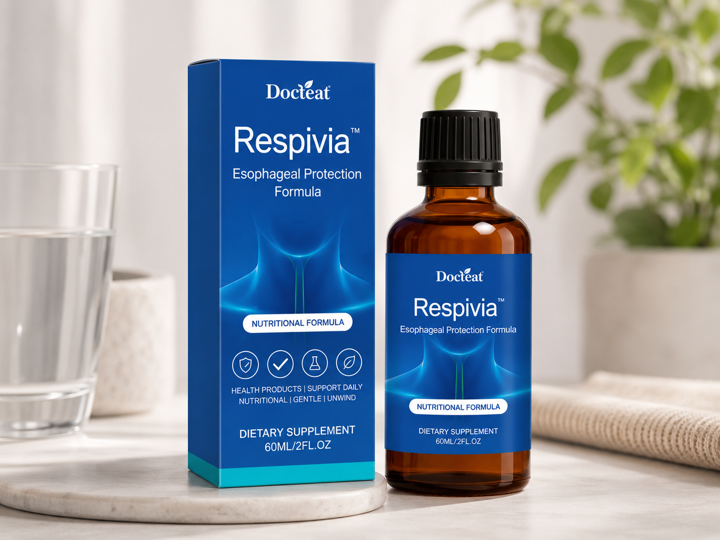 Respivia™ Daily Support for a More Comfortable Throat & Esophagus