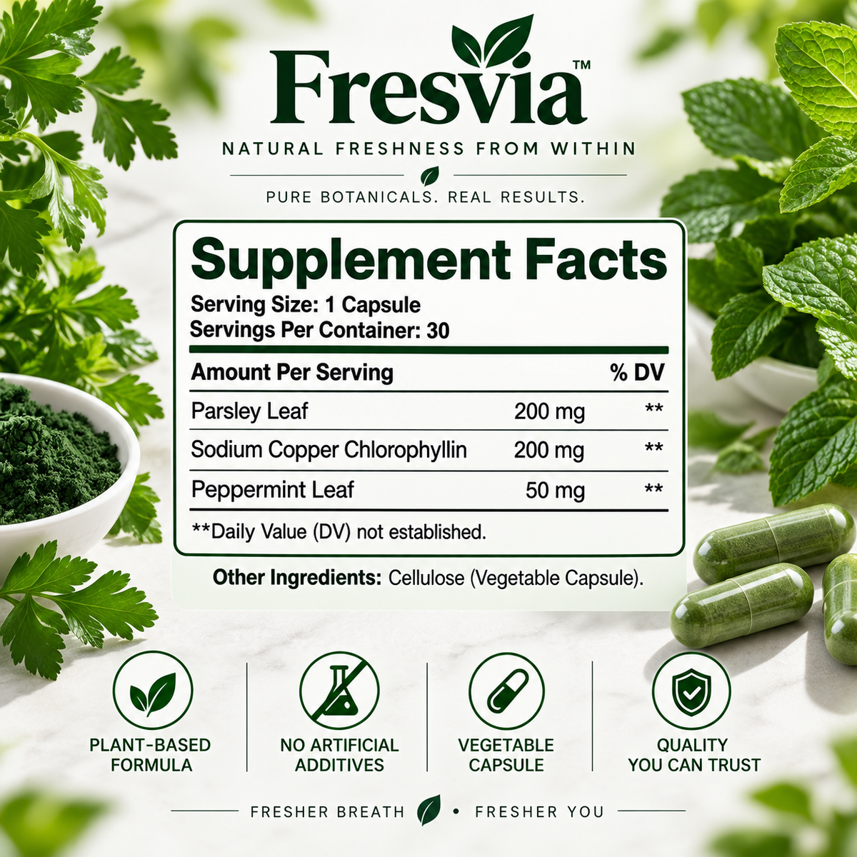Fresvia™ - Support freshness from within