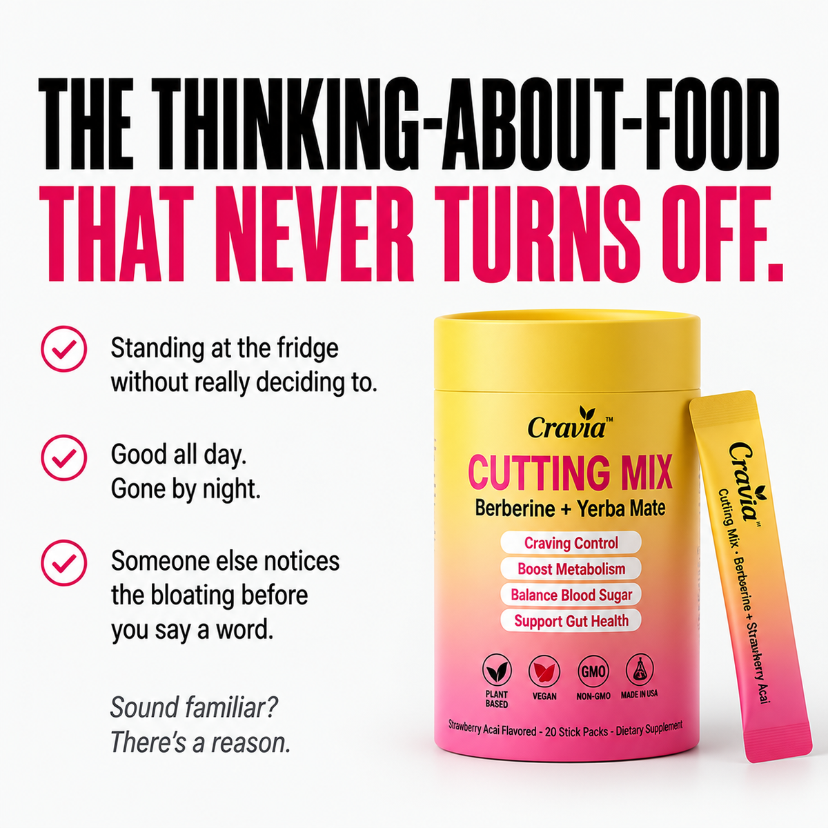 Cravia™ - Feel more in control of your day