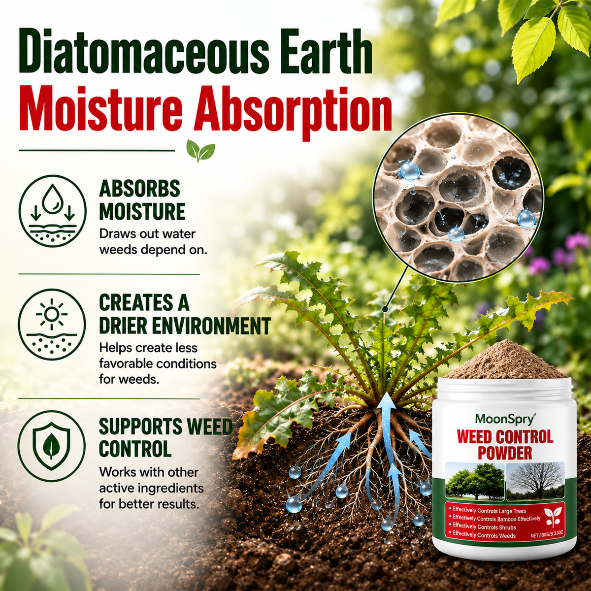MoonSpry™ Weed Control Powder