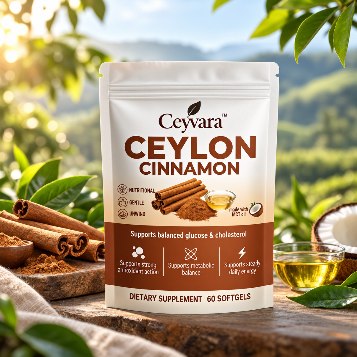 Ceyvara™ Ceylon Cinnamon