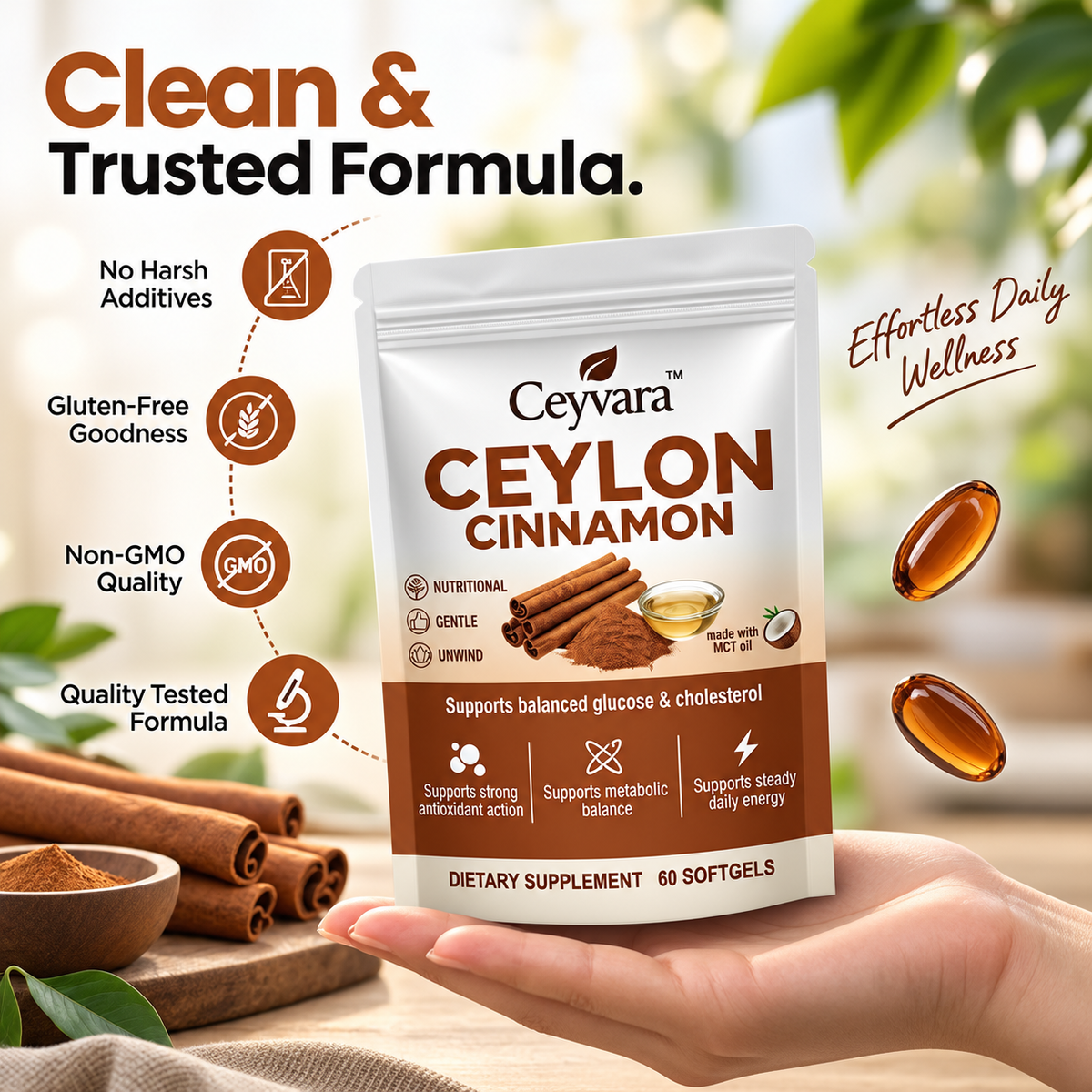 Ceyvara™ Ceylon Cinnamon