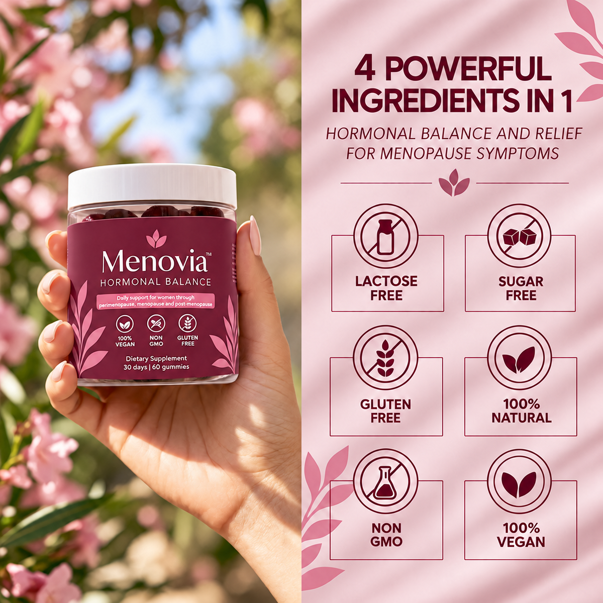 Menovia™ Hormonal Balance Gummies