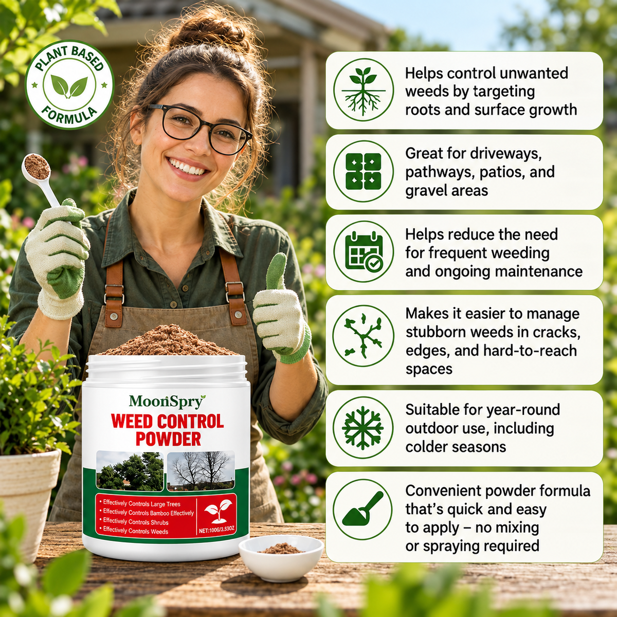 MoonSpry™ Weed Control Powder