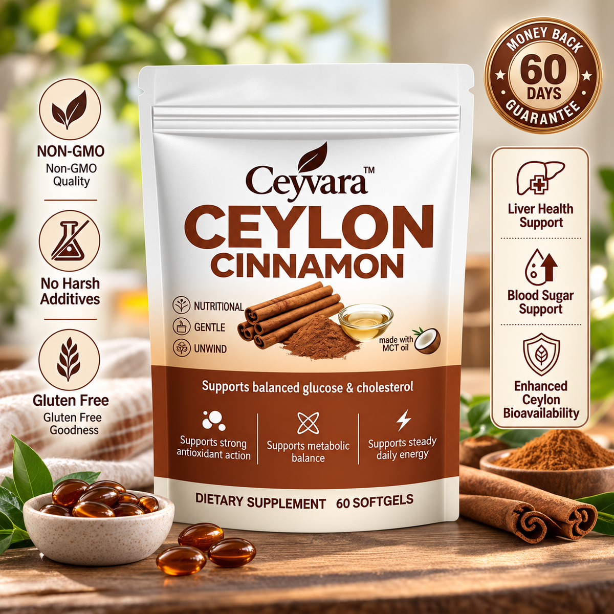 Ceyvara™ Ceylon Cinnamon