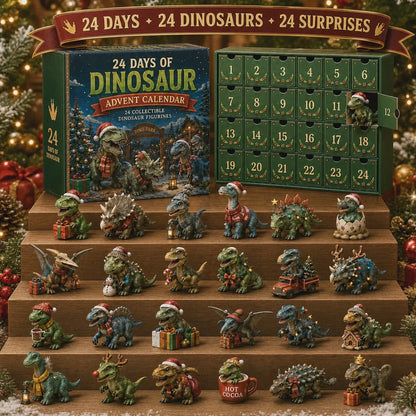 🦖 24 Days of Dinosaur Fun. One ROAR-some Christmas! 🎄