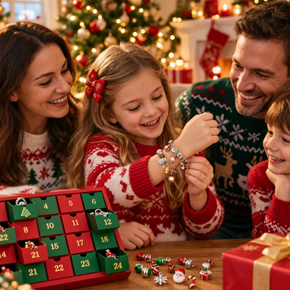 🎄 24 Days of Christmas Magic — Create Your Own Charm Bracelets!
