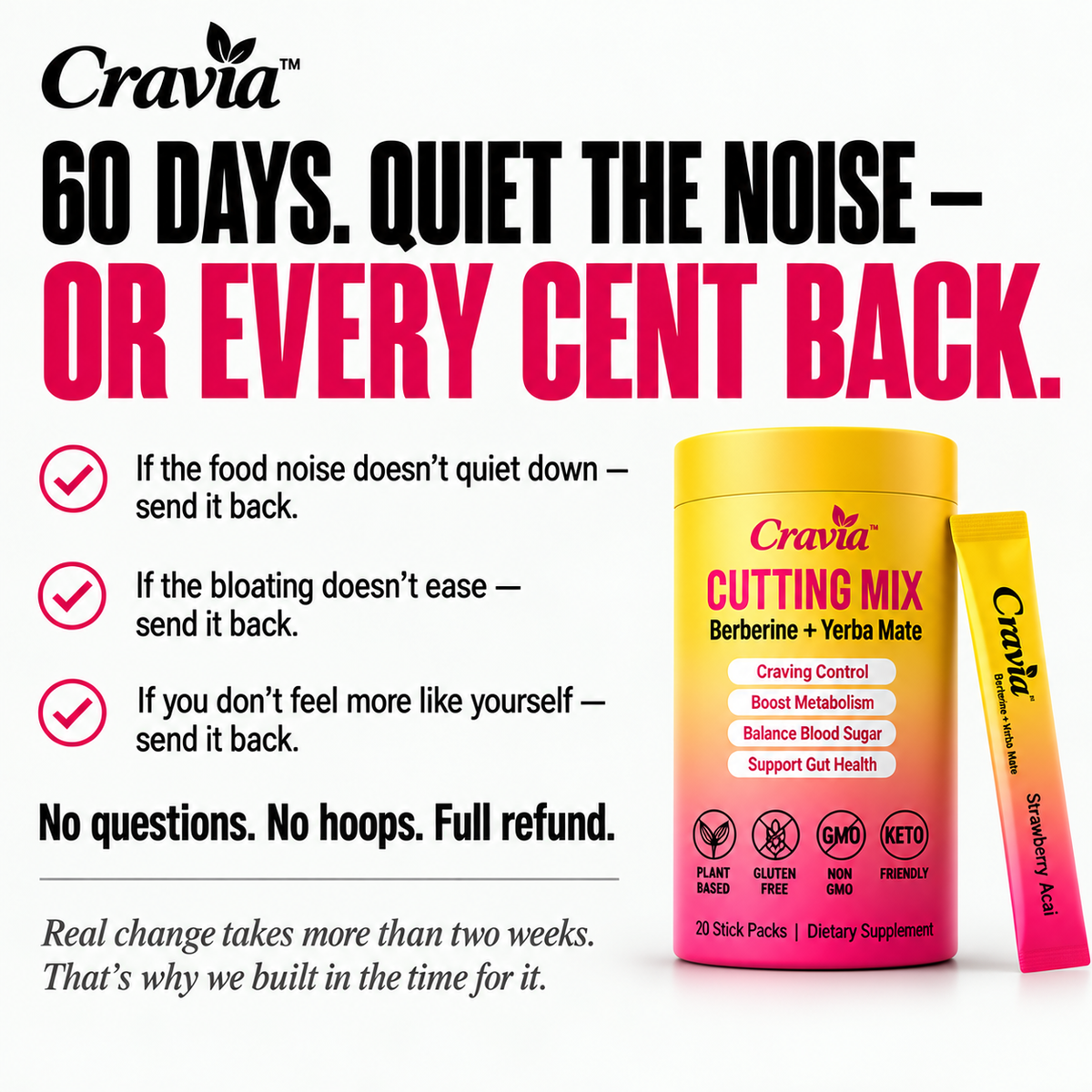 Cravia™ - Feel more in control of your day